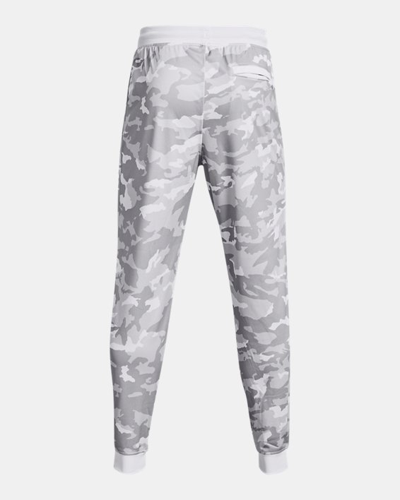 Pantalon de jogging imprimé UA Sportstyle Tricot pour homme, White, pdpMainDesktop image number 5